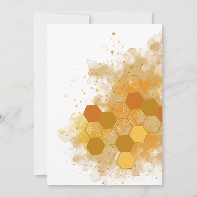 Honeycomb Alcohol Bläck Spara Datumet (Framsida)