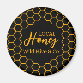 Honeycomb – Black or White Background Magnet