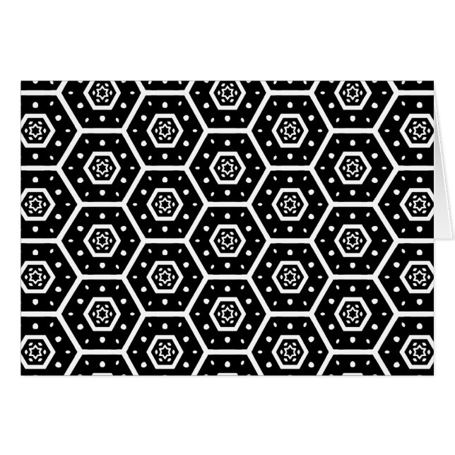 Honeycomb Hälsningskort (Framsidan Horizontal)