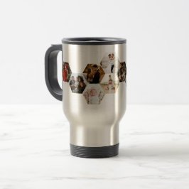 Honeycomb Hexagon Photo Collage 11 Bilder Coffee Resemugg