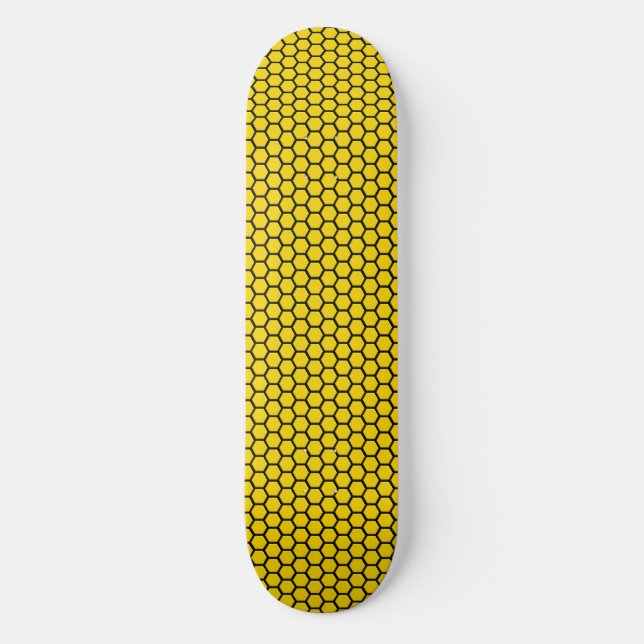 Honeycomb  mini skateboard bräda 18,5 cm (Framsida)