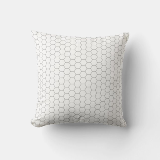 Honeycomb mönster hexagon kudde (Framsida)