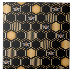 Honeycomb Mönster Kakelplatta