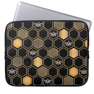Honeycomb Mönster Laptop Fodral