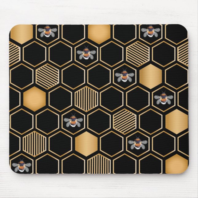 Honeycomb Mönster Musmatta (Framsidan)