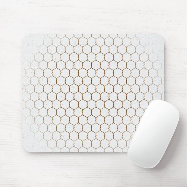 Honeycomb Mönster på Specks Musmatta (Med mus)