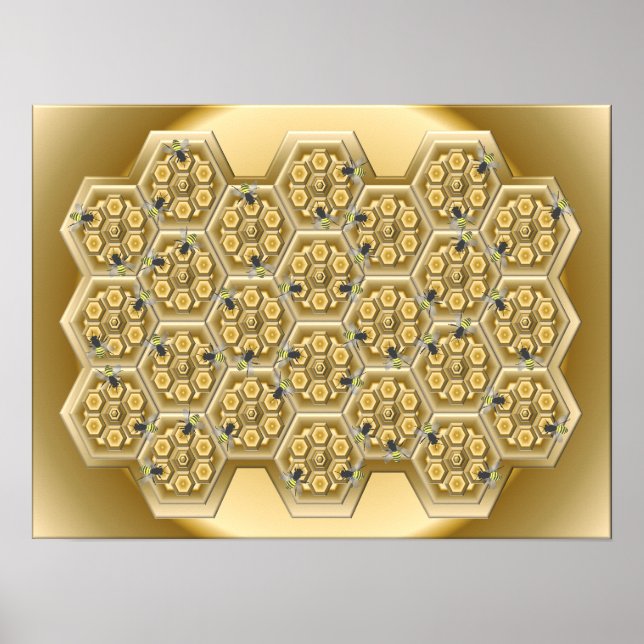 Honeycomb Poster (Framsidan)