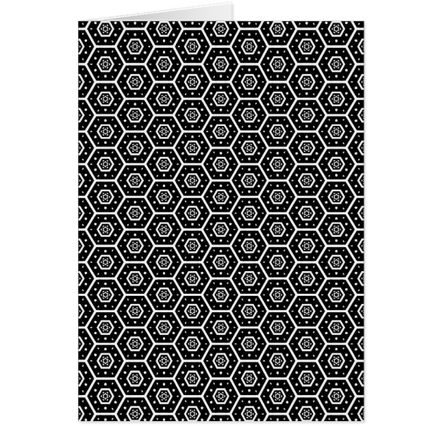 Honeycomb - v2 hälsningskort (Framsidan)