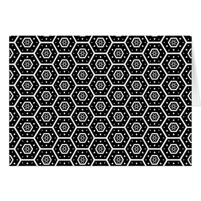 Honeycomb - v2 hälsningskort (Framsidan Horizontal)