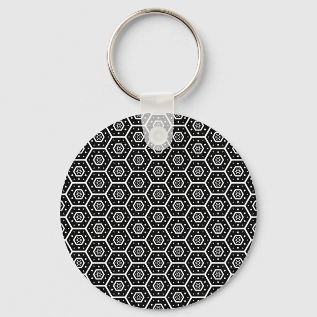 Honeycomb - v2 nyckelring (Framsida)