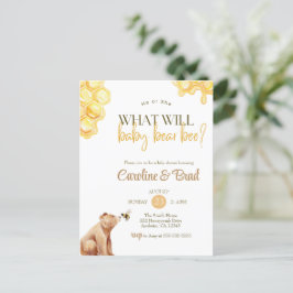 Honeycomb vad som kommer att hända med björnbjörne vykort