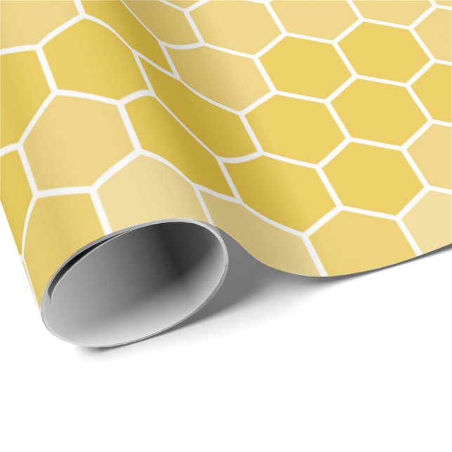 Honeycomb Wrapping Papprare Presentpapper (Rullad Hörn)