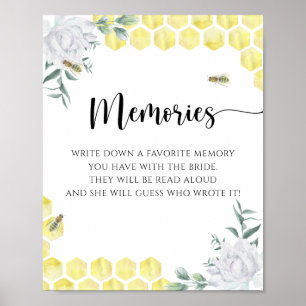 Honeycombi - Minnen med briden poster