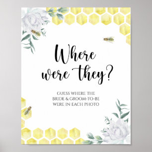 Honeycombi - var fanns de? poster