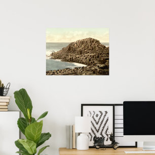 Honeycombs, Giant's Causeway, County Antrim Poster