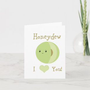 Honeydew i kärlek! kort