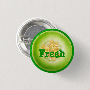 Honeydew Melon Button Knapp