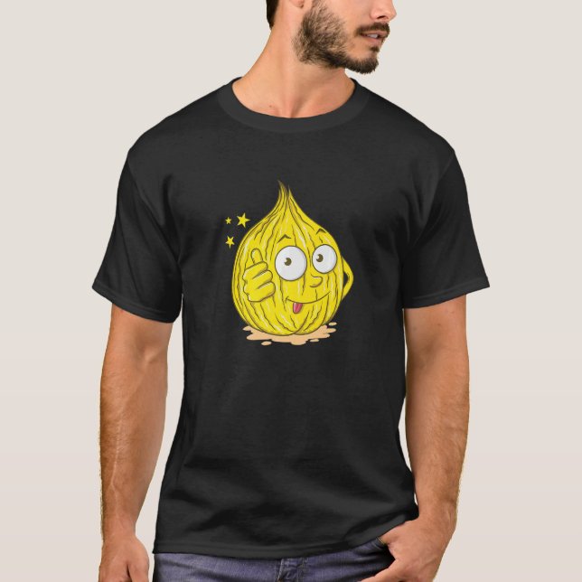Honeydew Melon Casaba shows Thumbs up T Shirt (Framsida)