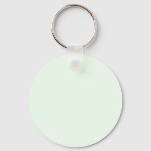 Honeydew Melon Grönt F0FFF0 Färg med Namn Option Nyckelring
