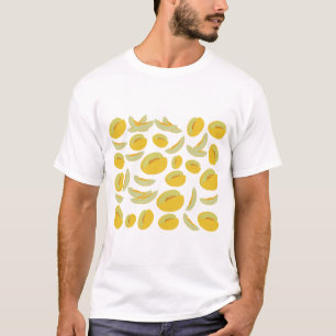Honeydew Melons Fruit Mönster T Shirt