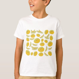 Honeydew Melons Fruit Mönster T Shirt