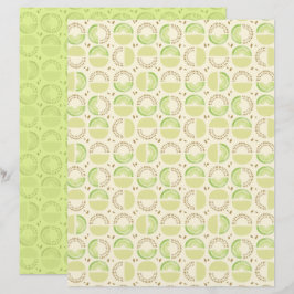 Honeydew-urkunds Scrapbookpapper