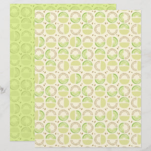 Honeydew-urkunds Scrapbookpapper