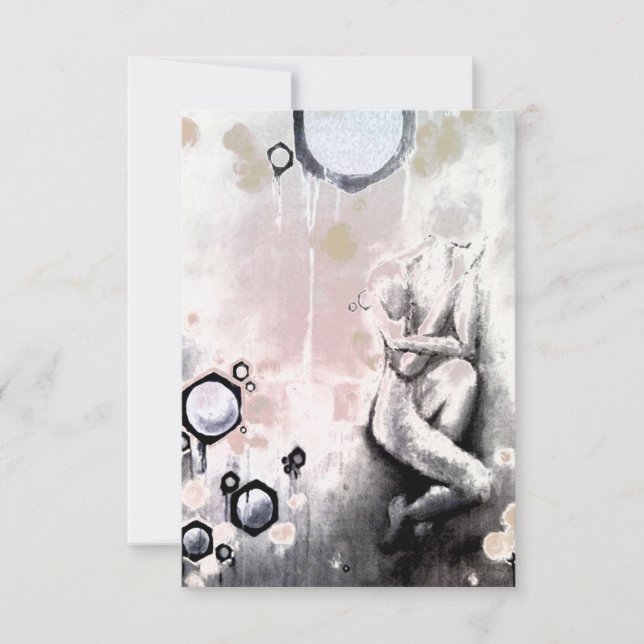 honeykoma inbjudningar (Framsida)