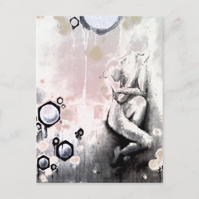 honeykoma vykort (Framsida)