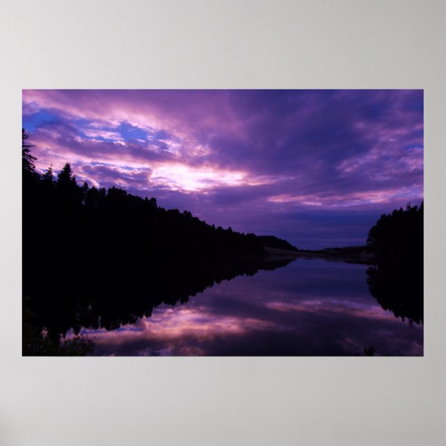 Honeyman Campground Florence, Oregon Poster (Framsidan)