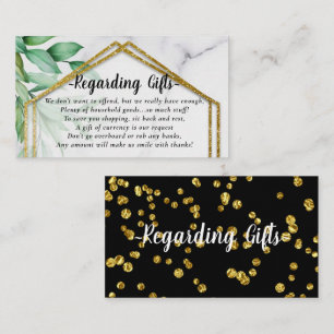 Honeymånfonden Eucalyptus Glitter i stället för gå Tilläggskort