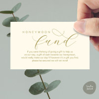 Honeymonfonden i bröllop, Ön, modern minimalist