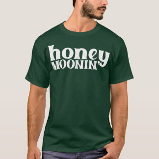 Honeymonin Groom Bröllop Fiance Honeymoon Vacation T Shirt