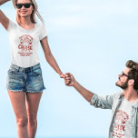 Honeymoon Anpassningsbar Cruising Personlig T Shirt<br><div class="desc">Den här designen kan vara personlig i det område som tillhandahålls genom att ändra fotot och/eller text. Du kan också anpassa den genom att klicka på Anpassa den här mallen och sedan välja klicka för att anpassa ytterligare alternativ och ta bort eller ändra färg i bakgrunden, lägga till text, ändra...</div>