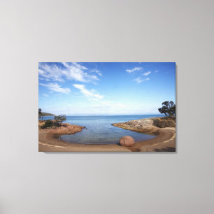 Honeymoon Bay, Coles Bay, Freycinet National Canvastryck