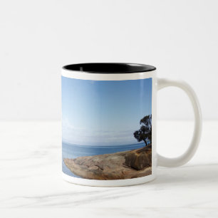 Honeymoon Bay, Coles Bay, Freycinet nationalpark Två-Tonad Mugg