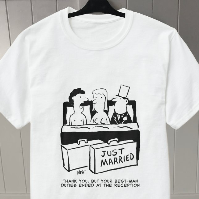 Honeymoon Bröllop Natt för Bride & Groom T Shirt (Skapare uppladdad)