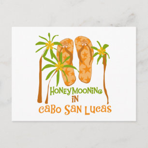 Honeymoon Cabo San Lucas Tshirts och Gifts Vykort