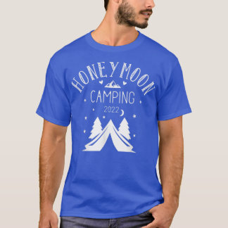 Honeymoon Camping for par 2022 Ny gifta T Shirt