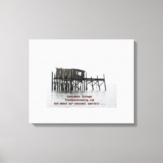 Honeymoon Cottage - Steampunk Landing Canvastryck