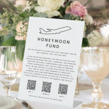 Honeymoon Fund Digital QR Code 2 Apps och webbplat