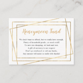 Honeymoon Fund möhippa eller bröllop Tilläggskort