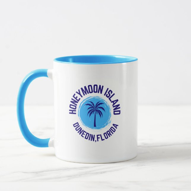 Honeymoon Island Dunedin Florida Coffee Mug Mugg (Vänster)