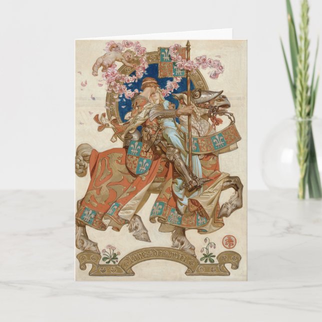 Honeymoon J C Leyendecker Kort (Framsida)