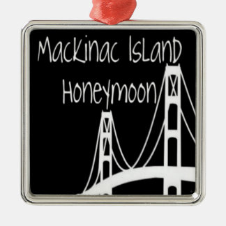 Honeymoon på ön Mackinac Julgransprydnad Metall
