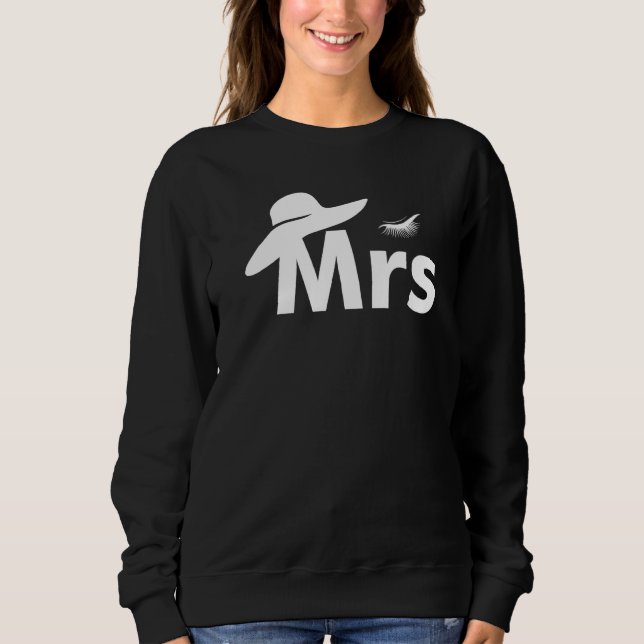 Honeymoon Par Mr. Ny gifta Newlyowed T Shirt (Framsida)