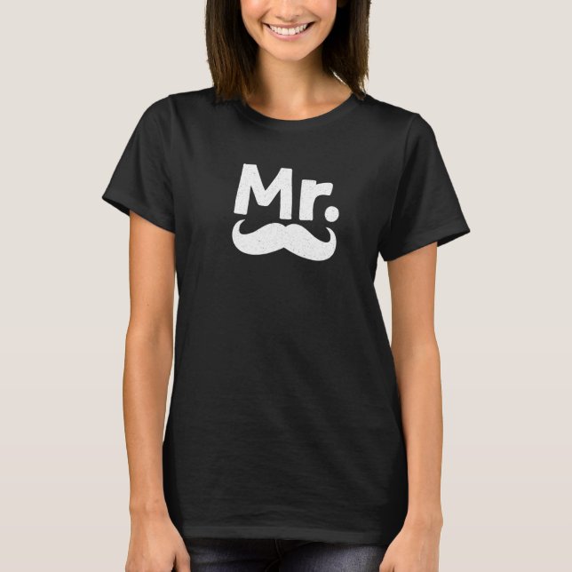 Honeymoon Par, Ny gifta Newlyowed 1 T Shirt (Framsida)