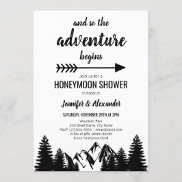 Honeymoon Shower-inbjudan Inbjudningar