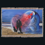 Honeymoon Valentine-par Mysfilt<br><div class="desc">Jag kärlek min nya fru - eller min nya make och hoppas att hon eller han kommer att bära den här smekmånadsgåvan från kärlek</div>