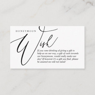 Honeymoon Wish, Pengarar, Modern Elegance Tilläggskort